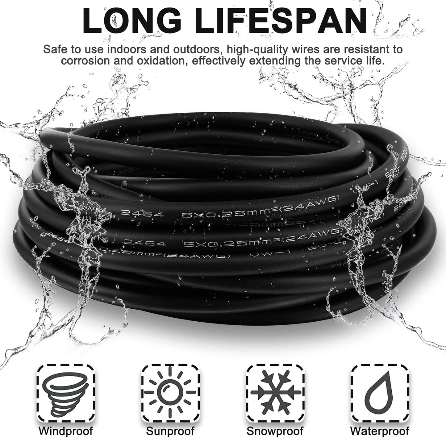 M12 Female 5 Pin Right Angle 24inch/0.6m Aviation Link Cable for Industrial Automation Control,Fieldbus module,Device network