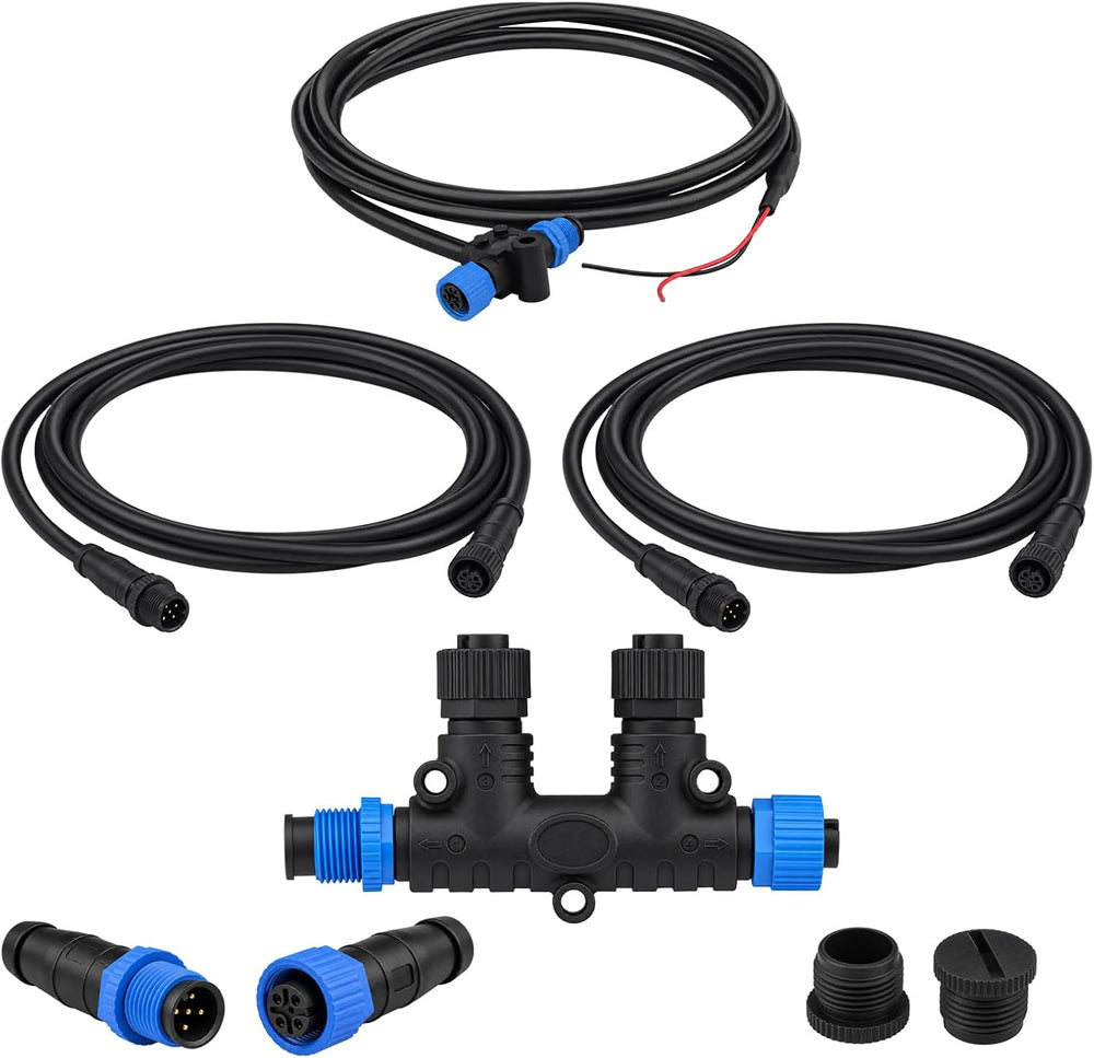 Lonlonty NMEA 2000 Standard Kit with dual T connector and cables