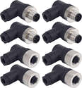 Connecteur Mâle NMEA 2000 Installable Sur Site MotorMinds - M12, 5 Cœurs, IP67 - Pour Réseaux Bateaux Et Marine - 5
