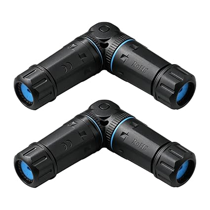 Right-Angle RJ45 Female-to-Female Coupler